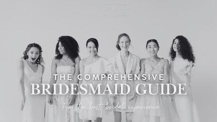 The Comprehensive Bridesmaid Guide - Ivory & White