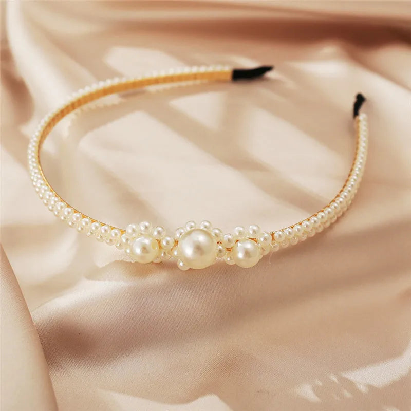 Faux Pearl Headbands