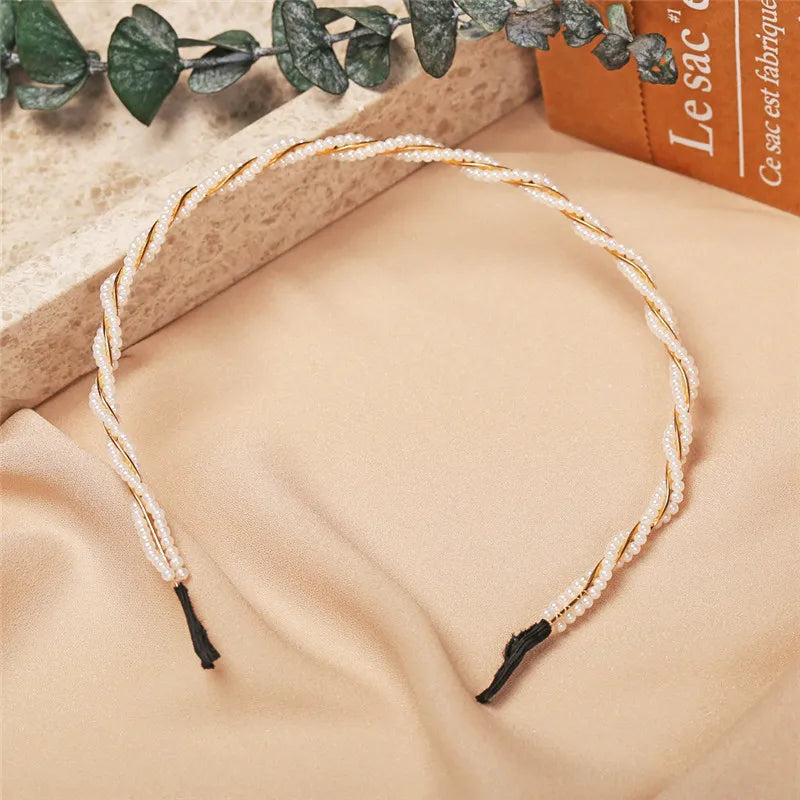 Faux Pearl Headbands