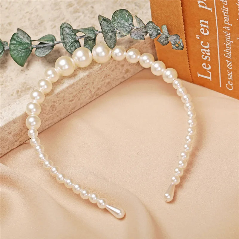 Faux Pearl Headbands