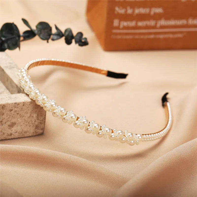 Faux Pearl Headbands