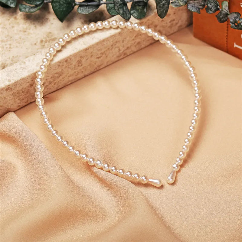 Faux Pearl Headbands