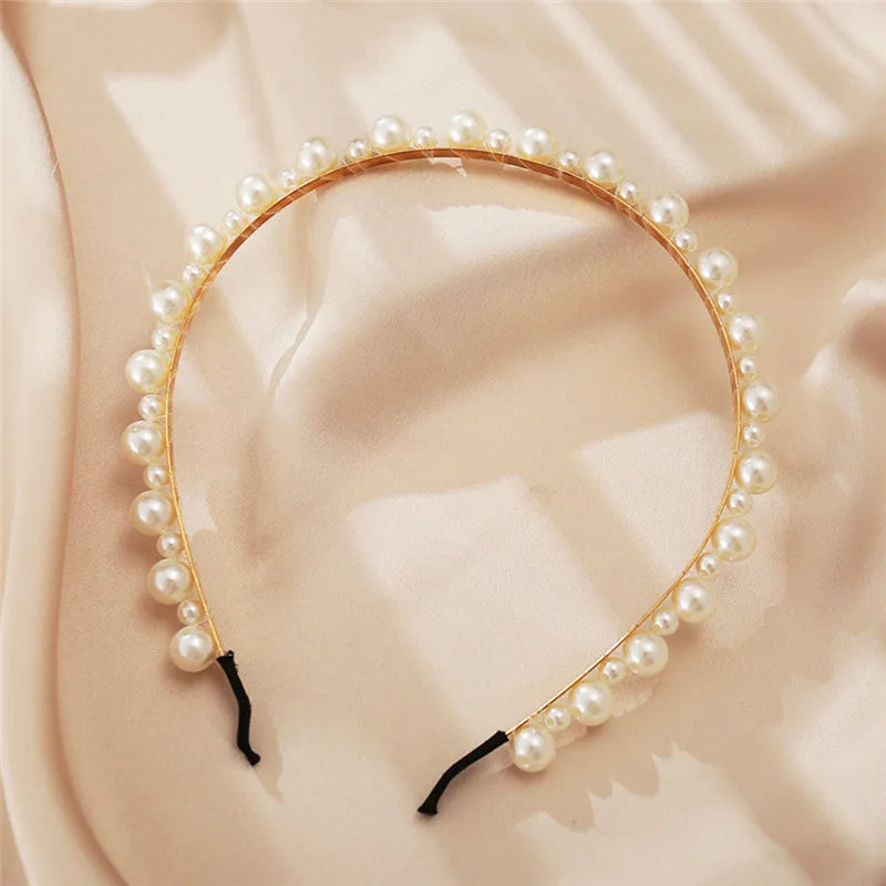Faux Pearl Headbands