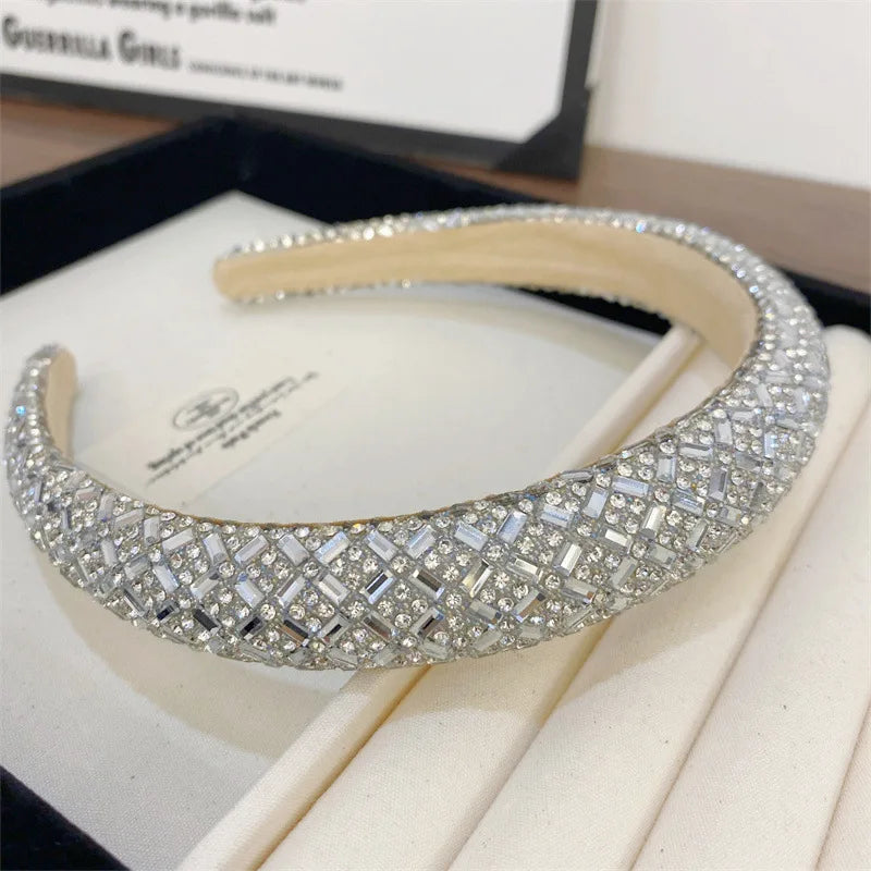 Luxe Faux Pearl and Rhinestone Headband