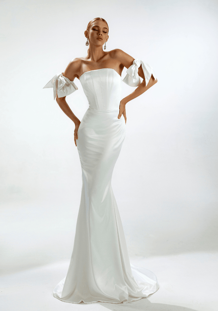 Charlotte - Wedding Dress - Ivory & White