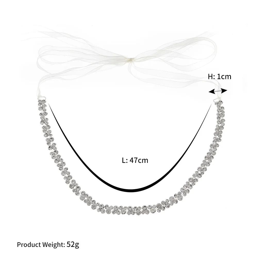 Rhinestone Belt - 14:350853WS - J136S - Ivory & White