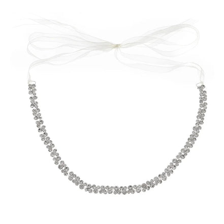 Rhinestone Belt - 14:350853WS - J136S - Ivory & White