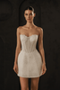Sabrina - Wedding Dress - Ivory & White