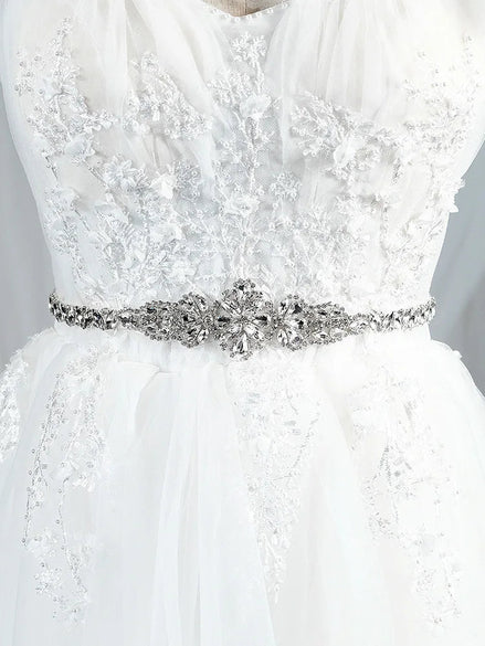 Susannah | Bridal Belt - 14:350853WS - J060S - Bridal Accessories - Ivory & White