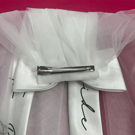 Talia | Bride to be Bow Veil - 14:200006153B - Bridal Veil - Ivory & White