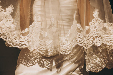 Willa | Lace Edge Veil - 14:771off white;200000063:203192884 - Bridal Veil - Ivory & White