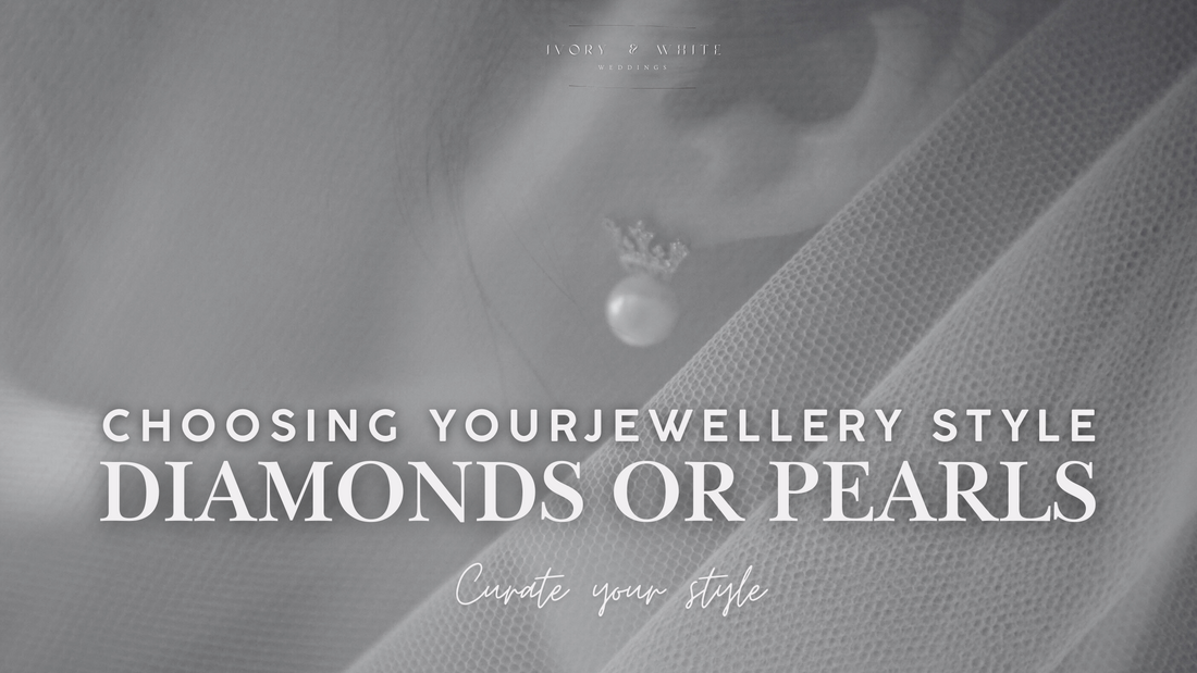 Choosing Diamonds vs. Pearls for Your Wedding: A Guide to Timeless Elegance