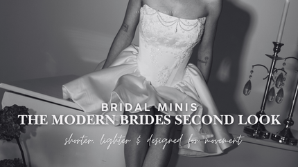 Bridal Mini Dresses in Australia: The Modern Bride’s Second Look - Ivory & White