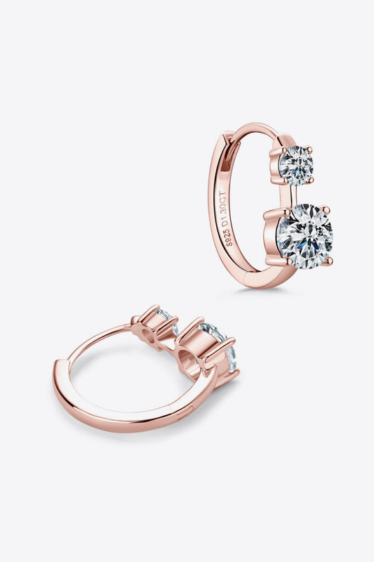 Hayley Rose Gold Earrings