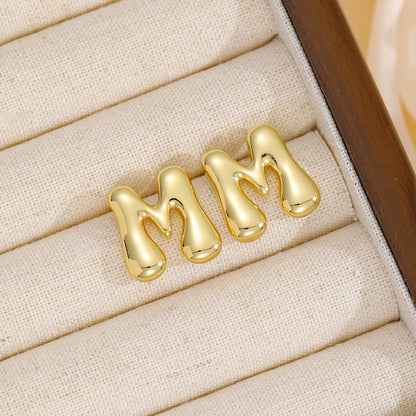 Zara - Alphabet Earrings