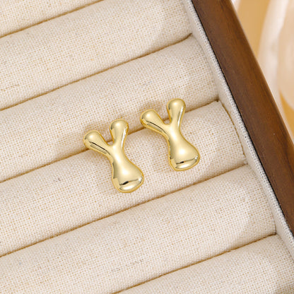 Zara - Alphabet Earrings