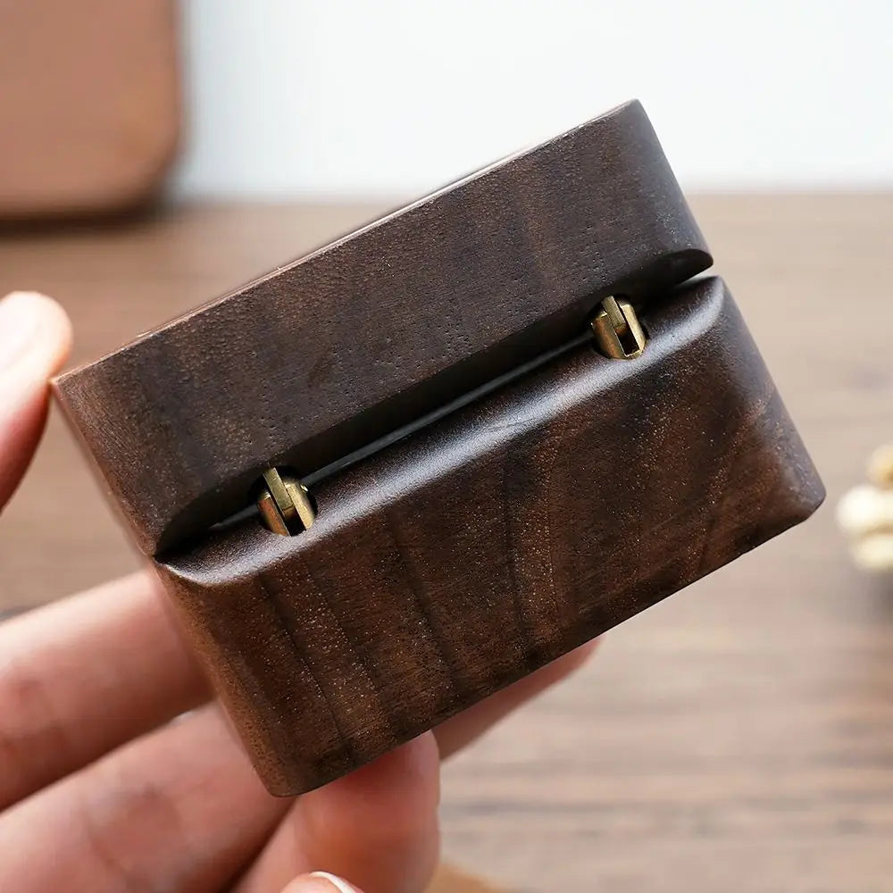 Wooden Jewellery Box with Display Window