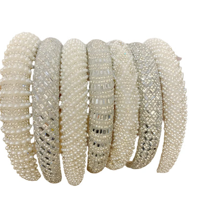 Luxe Faux Pearl and Rhinestone Headband