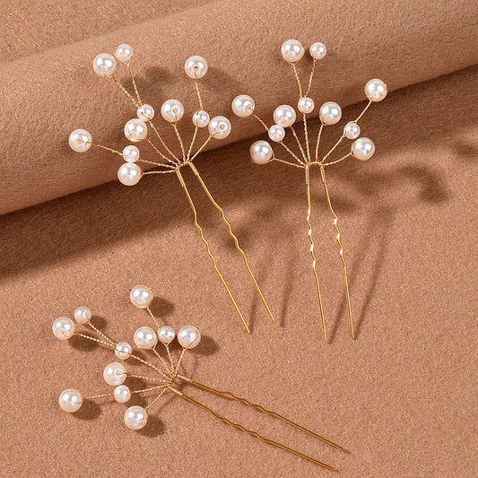 Felicity Gold Hair Pins