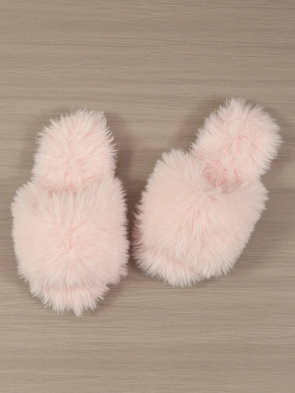Frannie | Fur Slide Slippers