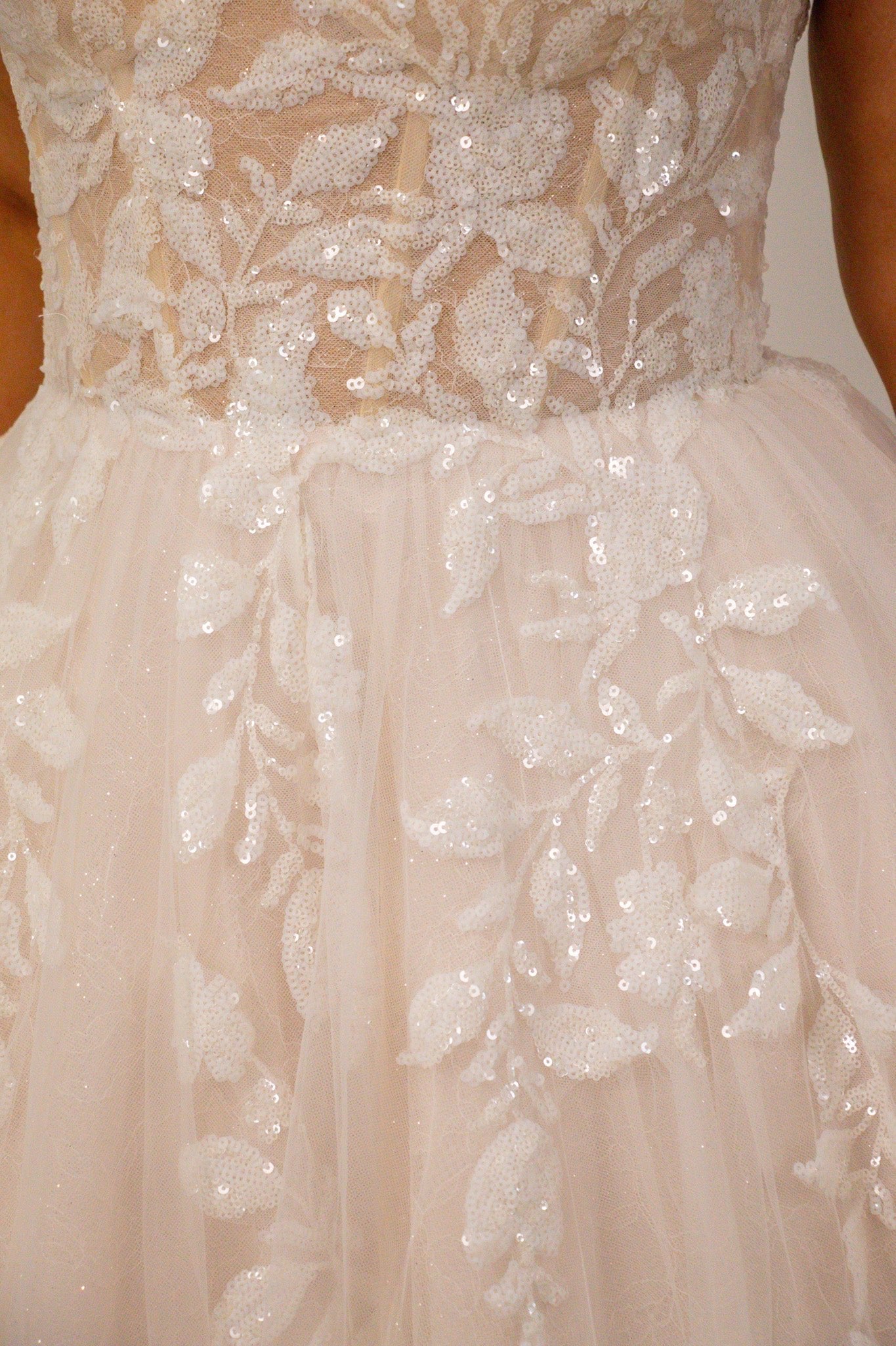Abbey -  - Wedding Dress - Ivory & White