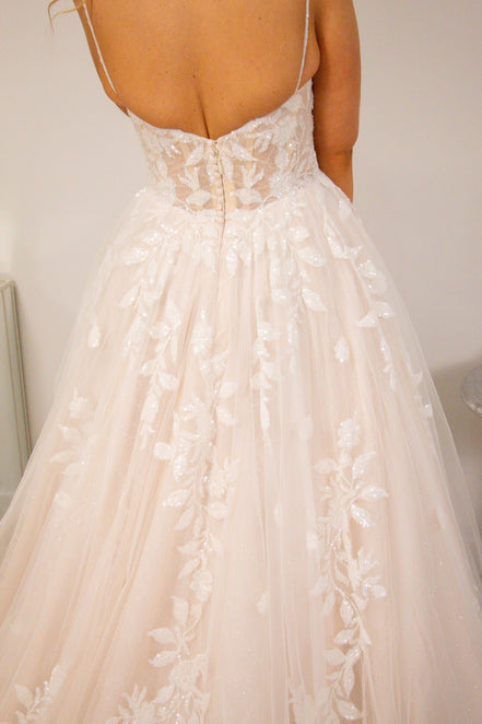 Abbey -  - Wedding Dress - Ivory & White