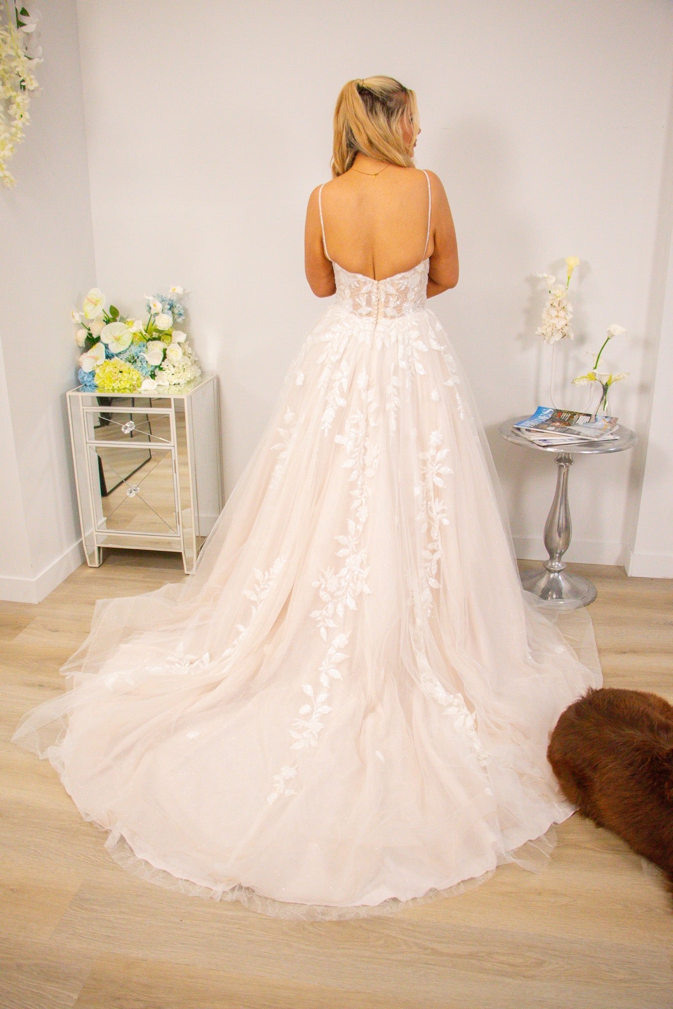 Abbey -  - Wedding Dress - Ivory & White