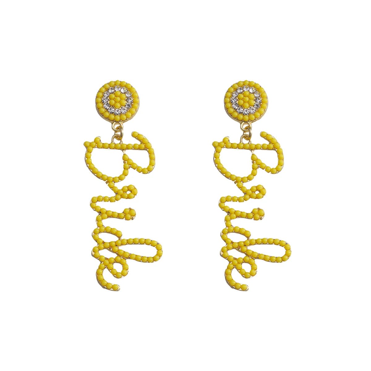 Abigail - 200001034:6622Yellow - Jewellery - Ivory & White