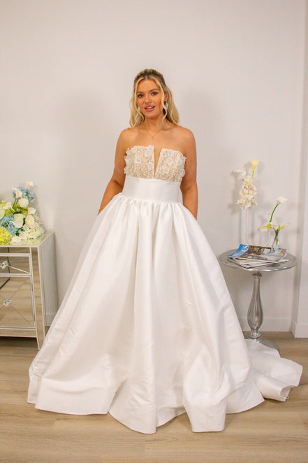 Addison -  - Wedding Dress - Ivory & White