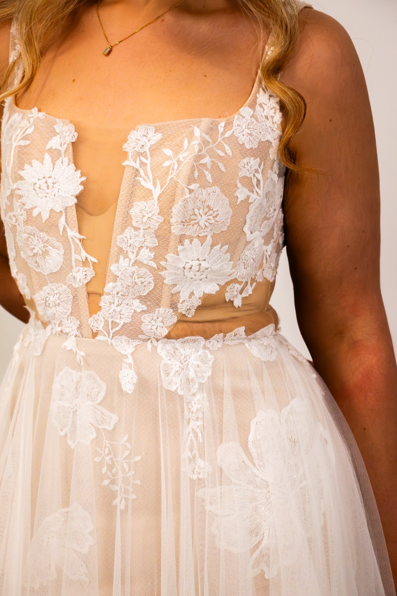 Adelaide -  - Wedding Dress - Ivory & White
