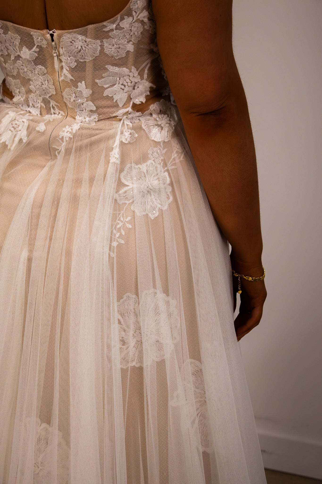 Adelaide -  - Wedding Dress - Ivory & White