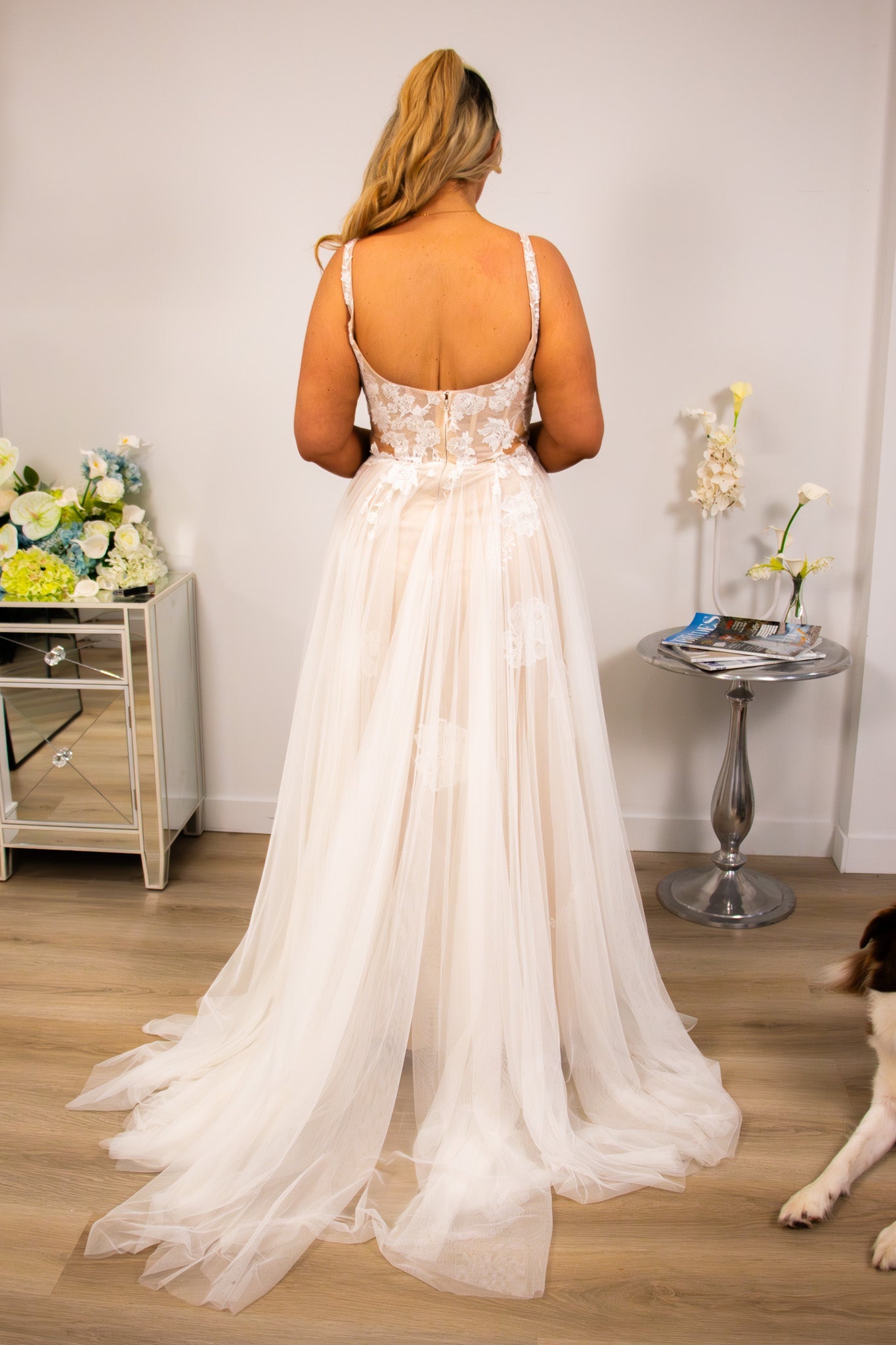 Adelaide -  - Wedding Dress - Ivory & White