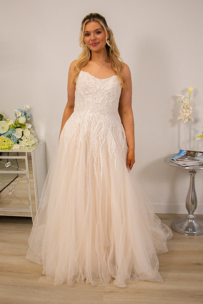 Alena -  - Wedding Dress - Ivory & White