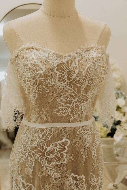Alexa -  - Wedding Dress - Ivory & White