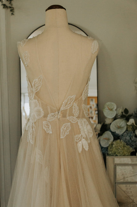 Alma -  - Wedding Dress - Ivory & White