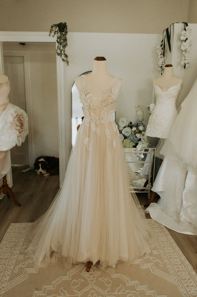 Alma -  - Wedding Dress - Ivory & White