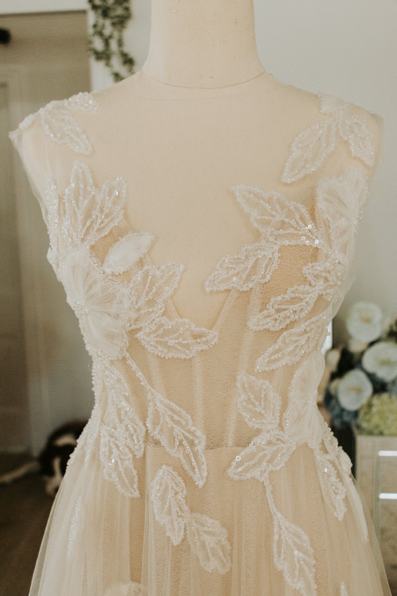 Alma -  - Wedding Dress - Ivory & White