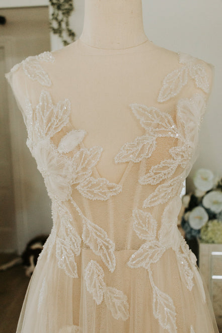 Alma -  - Wedding Dress - Ivory & White