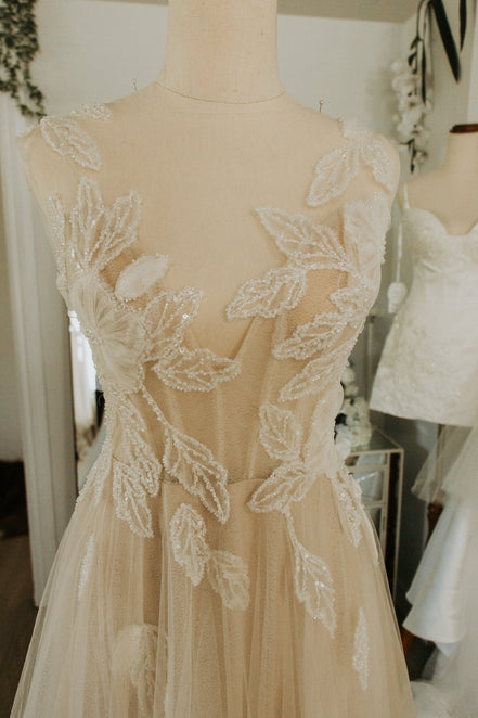 Alma -  - Wedding Dress - Ivory & White