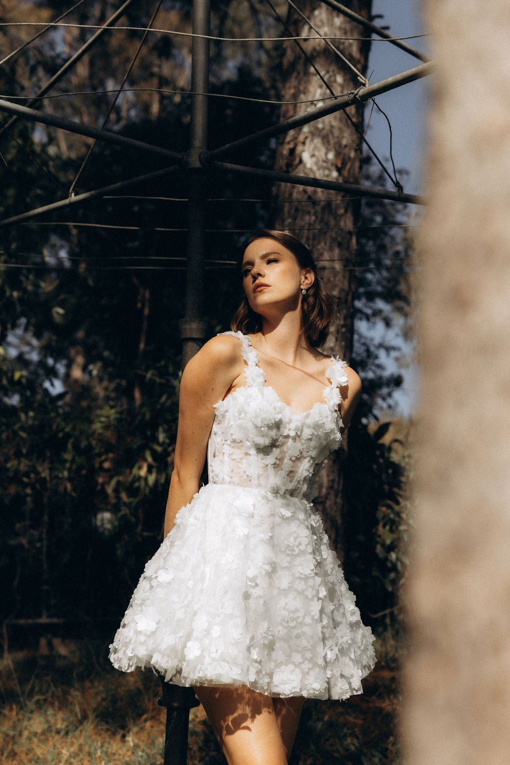 Amanda - 14:200003699custom color;200000443:151 - Wedding Dress - Ivory & White