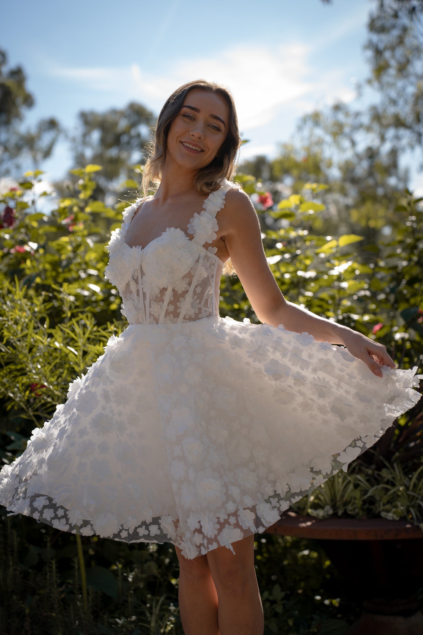 Amanda - 14:200003699custom color;200000443:151 - Wedding Dress - Ivory & White