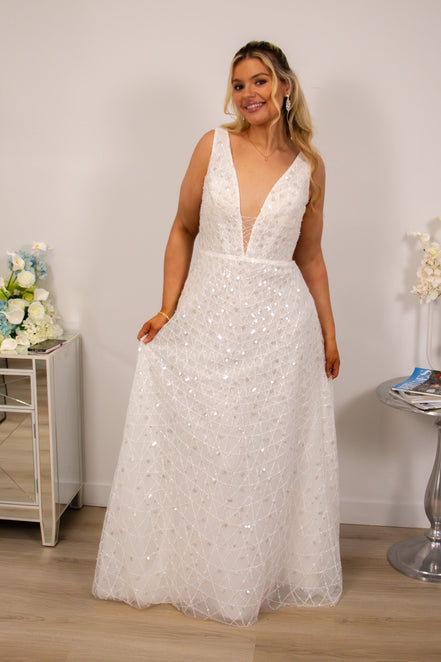 Amber -  - Wedding Dress - Ivory & White