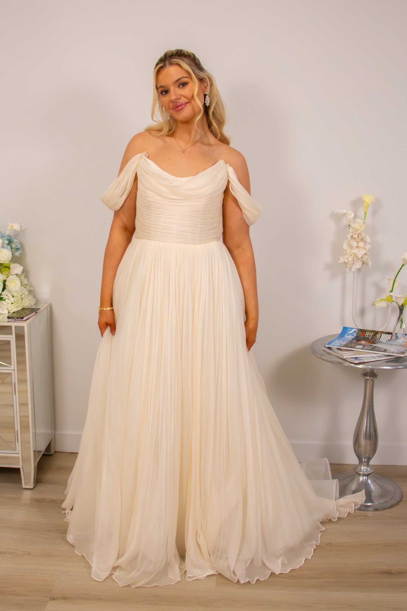 Amberley -  - Wedding Dress - Ivory & White