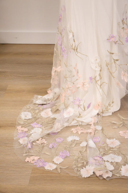 Amina -  - Wedding Dress - Ivory & White
