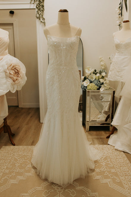 Ana -  - Wedding Dress - Ivory & White