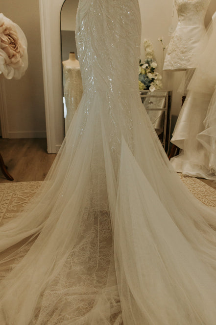Ana -  - Wedding Dress - Ivory & White