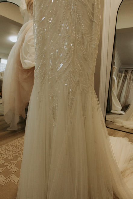 Ana -  - Wedding Dress - Ivory & White