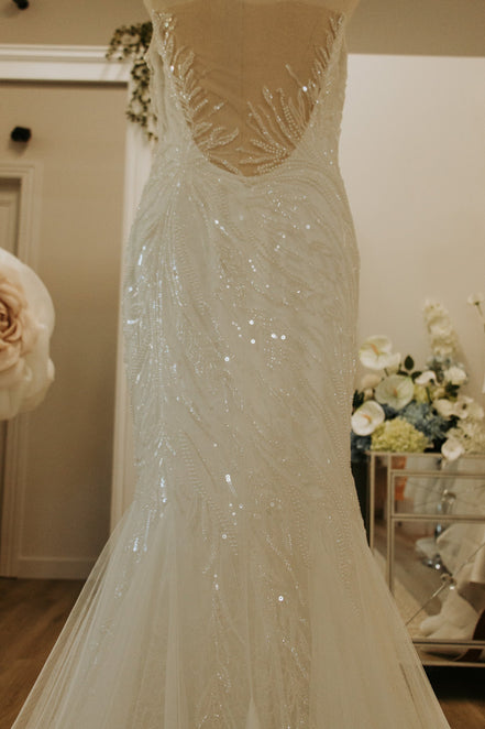 Ana -  - Wedding Dress - Ivory & White