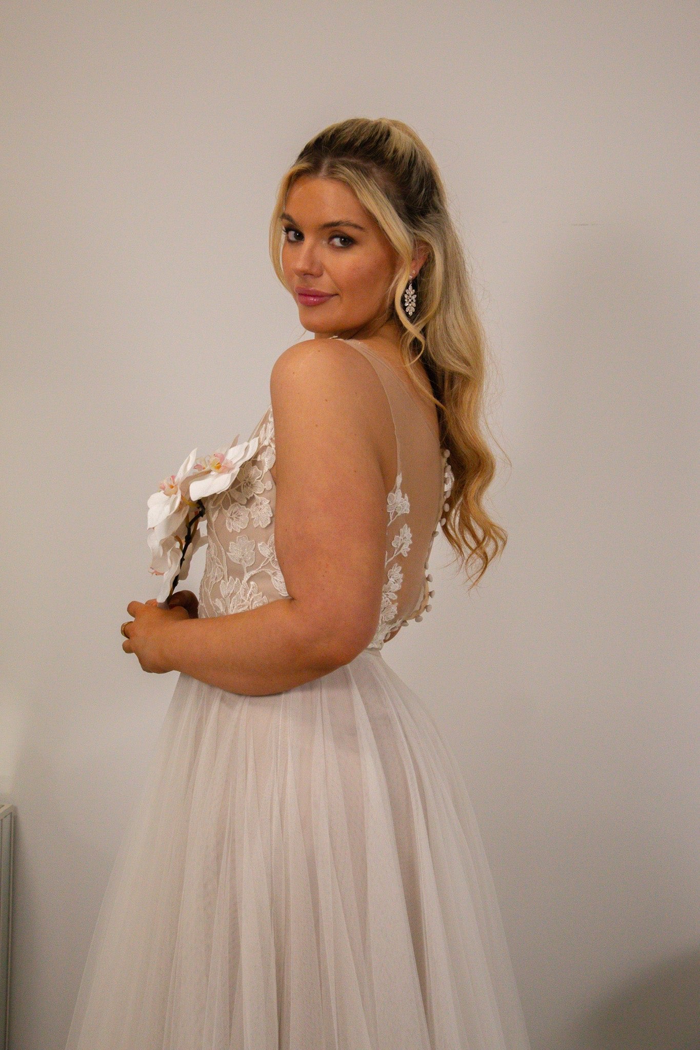 Anita -  - Wedding Dress - Ivory & White