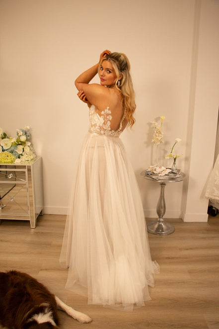 Anita -  - Wedding Dress - Ivory & White